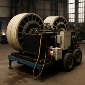 Тормозная машина, лебедка ЛСИ.2Х75ТМ﻿ с усилием 2Х75 кН﻿﻿