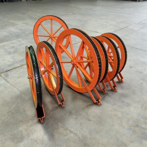 Раскатной кабельный ролик обрезиненный РСИ