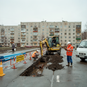 Санация трубопроводов и восстановление разрушенных участков