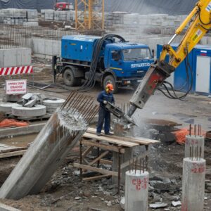 Способ и система обрезки свай