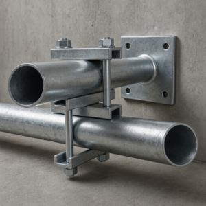 Фиксатор для двух штанг